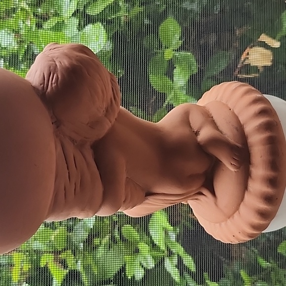 Ceramic cherub planter - Picture 5 of 8